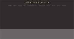 Desktop Screenshot of andrew-peterson.com